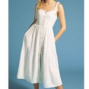 Urban Outfitters UO Wite Positano Dress